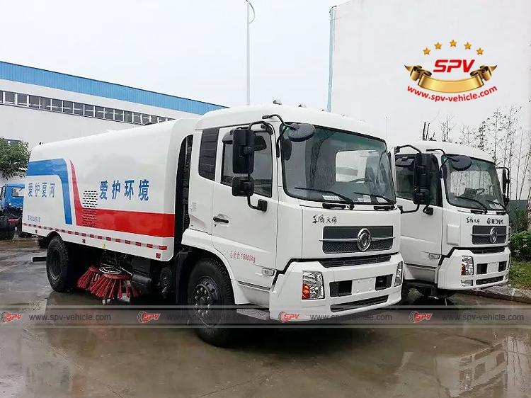 Dongfeng Kingrun Road Sweeper Truck- 2 units